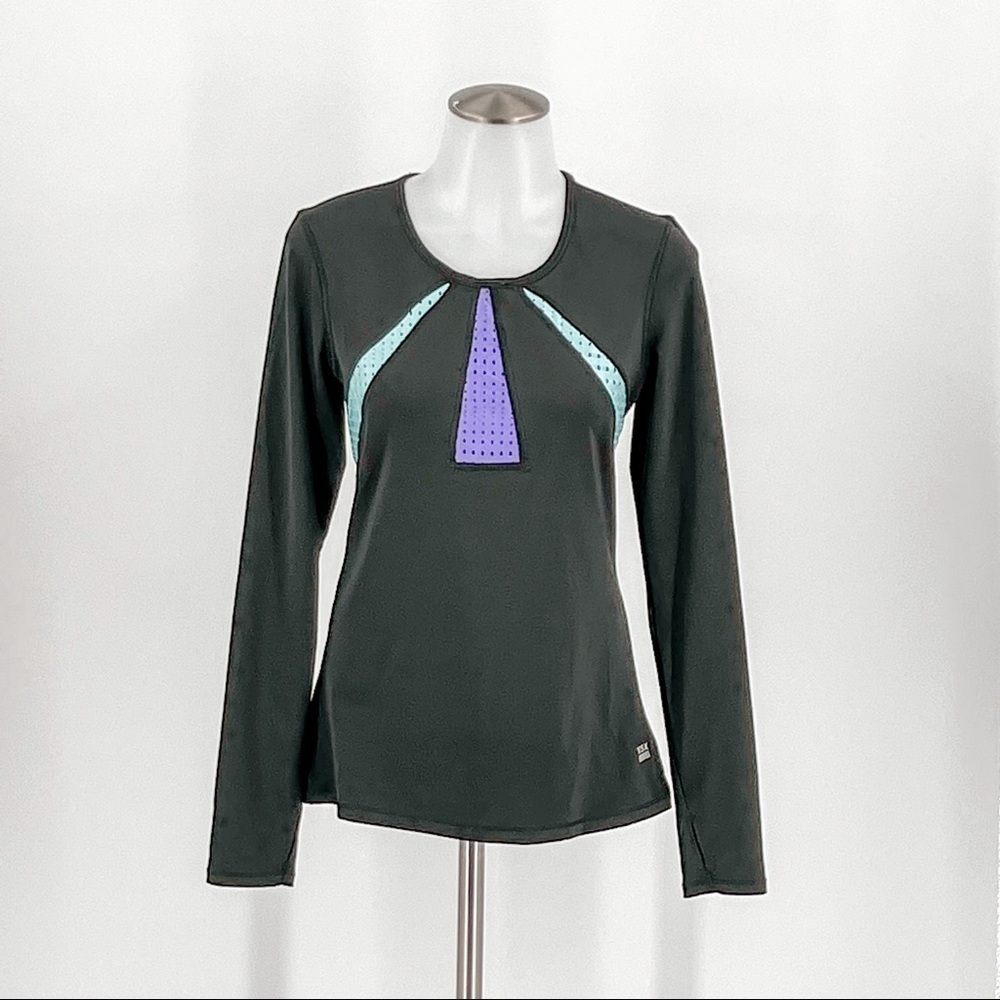 Victoria's Secret Black Sport Long Sleeve Top